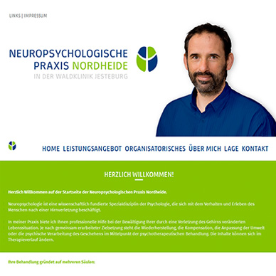 Homepage Neuropsychologische Praxis